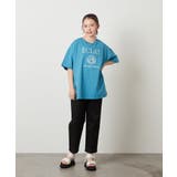 [160]エンブレム刺繍オーバーシルエットＴシャツ | a.v.v【KIDS】 | 詳細画像41 