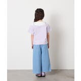 【接触冷感/ジメジメ対策】[100-160]バックル付きイレイヤード風Ｔシャツ | a.v.v【KIDS】 | 詳細画像10 