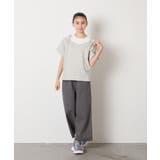 【接触冷感/ジメジメ対策】[100-160]バックル付きイレイヤード風Ｔシャツ | a.v.v【KIDS】 | 詳細画像23 