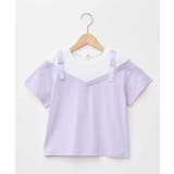 【接触冷感/ジメジメ対策】[100-160]バックル付きイレイヤード風Ｔシャツ | a.v.v【KIDS】 | 詳細画像27 