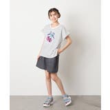 【接触冷感/ジメジメ対策】[100-150]スパンコールモチーフＴシャツ | a.v.v【KIDS】 | 詳細画像10 