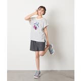 【接触冷感/ジメジメ対策】[100-150]スパンコールモチーフＴシャツ | a.v.v【KIDS】 | 詳細画像12 