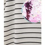 【接触冷感/ジメジメ対策】[100-150]スパンコールモチーフＴシャツ | a.v.v【KIDS】 | 詳細画像14 