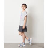 【接触冷感/ジメジメ対策】[100-150]スパンコールモチーフＴシャツ | a.v.v【KIDS】 | 詳細画像17 