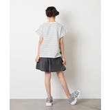 【接触冷感/ジメジメ対策】[100-150]スパンコールモチーフＴシャツ | a.v.v【KIDS】 | 詳細画像18 
