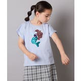 【接触冷感/ジメジメ対策】[100-150]スパンコールモチーフＴシャツ | a.v.v【KIDS】 | 詳細画像21 