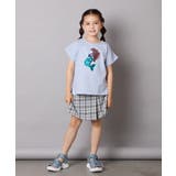 【接触冷感/ジメジメ対策】[100-150]スパンコールモチーフＴシャツ | a.v.v【KIDS】 | 詳細画像25 