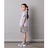 【接触冷感/ジメジメ対策】[100-150]スパンコールモチーフＴシャツ | a.v.v【KIDS】 | 詳細画像30 