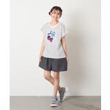 【接触冷感/ジメジメ対策】[100-150]スパンコールモチーフＴシャツ | a.v.v【KIDS】 | 詳細画像8 