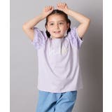 【接触冷感/ジメジメ対策】[120-160]パフスリーブロゴトップス | a.v.v【KIDS】 | 詳細画像13 