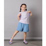 【接触冷感/ジメジメ対策】[120-160]パフスリーブロゴトップス | a.v.v【KIDS】 | 詳細画像19 