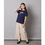 【接触冷感/ジメジメ対策】[120-160]パフスリーブロゴトップス | a.v.v【KIDS】 | 詳細画像9 