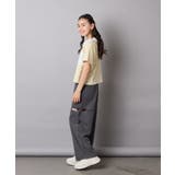 【接触冷感/ジメジメ対策】[130-160]えり付き切替ロゴTシャツ | a.v.v【KIDS】 | 詳細画像10 