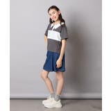 【接触冷感/ジメジメ対策】[130-160]えり付き切替ロゴTシャツ | a.v.v【KIDS】 | 詳細画像20 