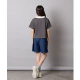 【接触冷感/ジメジメ対策】[130-160]えり付き切替ロゴTシャツ | a.v.v【KIDS】 | 詳細画像21 