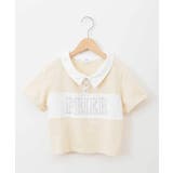【接触冷感/ジメジメ対策】[130-160]えり付き切替ロゴTシャツ | a.v.v【KIDS】 | 詳細画像22 