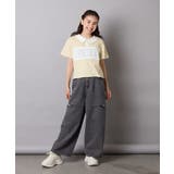 【接触冷感/ジメジメ対策】[130-160]えり付き切替ロゴTシャツ | a.v.v【KIDS】 | 詳細画像9 