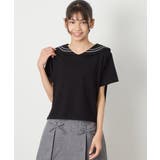 [120-160]【接触冷感/ジメジメ対策】セーラーカラーＴ | a.v.v【KIDS】 | 詳細画像11 