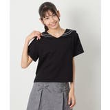 [120-160]【接触冷感/ジメジメ対策】セーラーカラーＴ | a.v.v【KIDS】 | 詳細画像12 