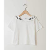 [120-160]【接触冷感/ジメジメ対策】セーラーカラーＴ | a.v.v【KIDS】 | 詳細画像22 