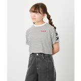 [130-160]【冷感/UVカット】レースアップロゴTシャツ | a.v.v【KIDS】 | 詳細画像14 