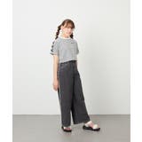 [130-160]【冷感/UVカット】レースアップロゴTシャツ | a.v.v【KIDS】 | 詳細画像16 