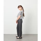 [130-160]【冷感/UVカット】レースアップロゴTシャツ | a.v.v【KIDS】 | 詳細画像23 