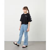 [130-160]【冷感/UVカット】レースアップロゴTシャツ | a.v.v【KIDS】 | 詳細画像35 