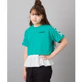 [130-160]【冷感/UVカット】レースアップロゴTシャツ | a.v.v【KIDS】 | 詳細画像6 