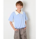 [140-150]【男女兼用】襟付きバイカラーハーフジップ | a.v.v【KIDS】 | 詳細画像14 