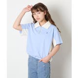 [140-150]【男女兼用】襟付きバイカラーハーフジップ | a.v.v【KIDS】 | 詳細画像3 