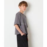 [140-150]【男女兼用】袖ロールアップオーバーT | a.v.v【KIDS】 | 詳細画像29 