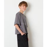 [140-150]【男女兼用】袖ロールアップオーバーT | a.v.v【KIDS】 | 詳細画像30 