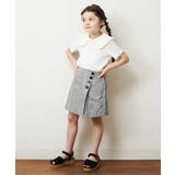 [140-150]襟付きメローフリルカットソー | a.v.v【KIDS】 | 詳細画像4 