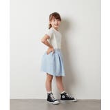 [100-130]ビッグロゴ刺繍Tシャツ | a.v.v【KIDS】 | 詳細画像19 