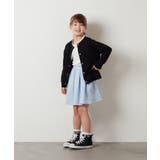 [100-130]ビッグロゴ刺繍Tシャツ | a.v.v【KIDS】 | 詳細画像21 