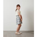 [140-150]袖シアーオフショルＴシャツ | a.v.v【KIDS】 | 詳細画像10 