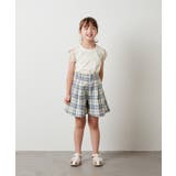 [140-150]袖シアーオフショルＴシャツ | a.v.v【KIDS】 | 詳細画像6 