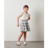 [140-150]袖シアーオフショルＴシャツ | a.v.v【KIDS】 | 詳細画像7 
