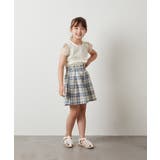 [140-150]袖シアーオフショルＴシャツ | a.v.v【KIDS】 | 詳細画像9 