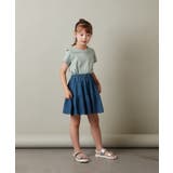 [140-150]ラインストーンロゴオフショルＴシャツ | a.v.v【KIDS】 | 詳細画像18 