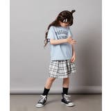 ハート刺繍＆ロゴプリントゆるTシャツ | a.v.v【KIDS】 | 詳細画像5 