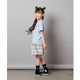 ハート刺繍＆ロゴプリントゆるTシャツ | a.v.v【KIDS】 | 詳細画像9 