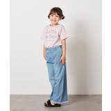 [100-130]【接触冷感】ロゴ刺繍ゆるTシャツ | a.v.v【KIDS】 | 詳細画像19 