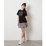 [100-130]【接触冷感】ロゴ刺繍ゆるTシャツ | a.v.v【KIDS】 | 詳細画像34 