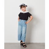 [100-130]【接触冷感】レイヤード風オフショルTシャツ | a.v.v【KIDS】 | 詳細画像10 