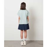 [100-130]オーロラスパンコールロゴTシャツ | a.v.v【KIDS】 | 詳細画像10 