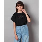 [100-130]オーロラスパンコールロゴTシャツ | a.v.v【KIDS】 | 詳細画像23 