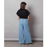 [100-130]オーロラスパンコールロゴTシャツ | a.v.v【KIDS】 | 詳細画像28 