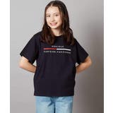 ネイビー | 【接触冷感】[100-130]ロゴアソートTシャツ | a.v.v【KIDS】